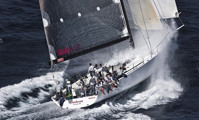 Champion New Zealand Sailor Neville Crichton & Team Yacht SHOCKWAVE Win the 2010 Giraglia Rolex Cup St.Tropez, France to San Remo, Italy