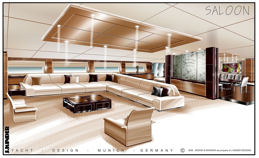 145 Bilgin Model the 45 metre MY Tatiana - Interior