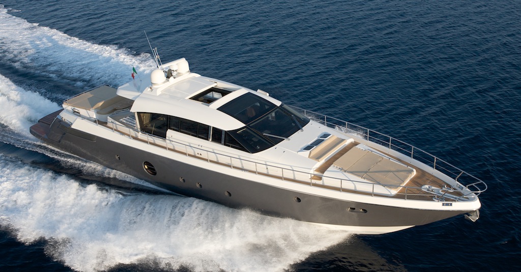 Motor Yacht Aicon 82 Open debuts on the Italian market