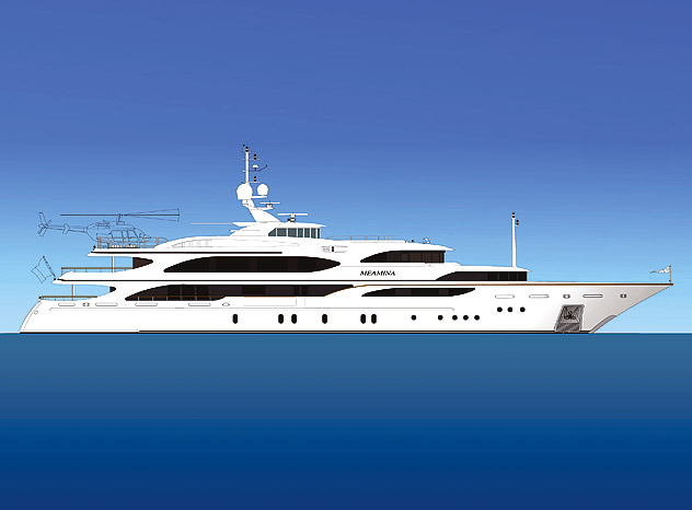 Superyacht Ulysses Launched by Benetti