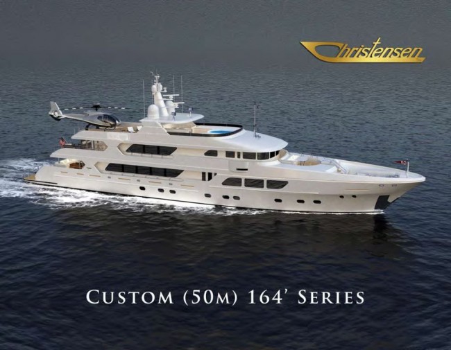 Christensen Yachts begins the Ocean Alexander yachts and is to build two 50m custom series superyachts “Deputy Dog” and “Perfect Pursuit”