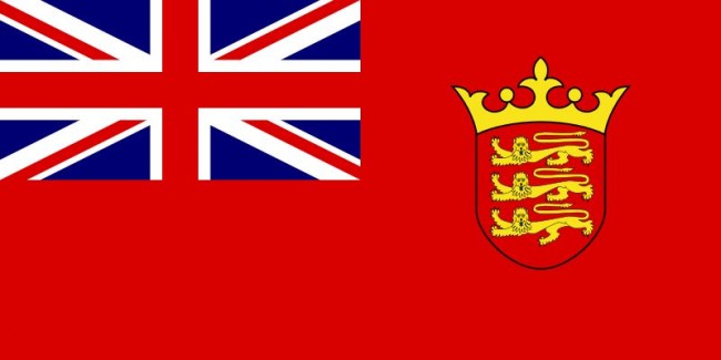Jersey registered yachts to fly Defaced Red Ensign