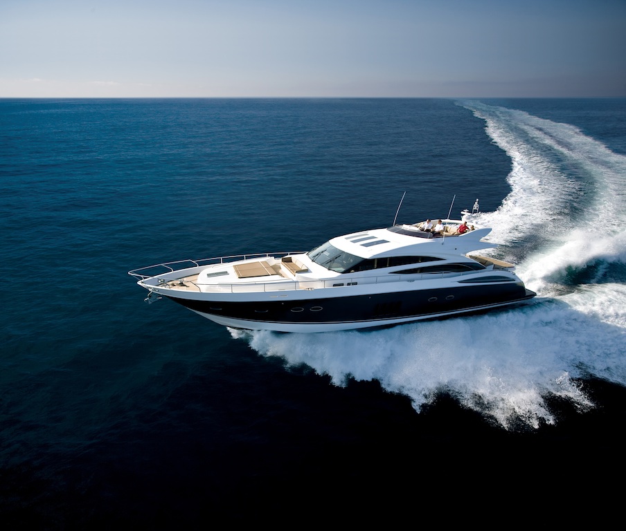 Princess V85 S Motor Yacht - Image courtesy of Princess Yachts