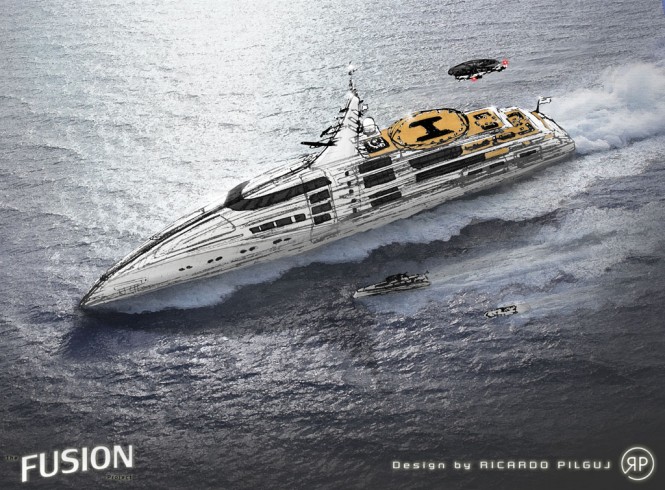 Aspiring designer Ricardo Pilguj intoduces FUSION Yacht Project