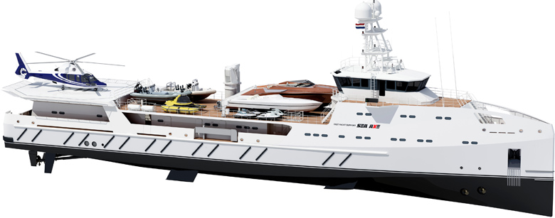 Amels sells the first SEA AXE 6711