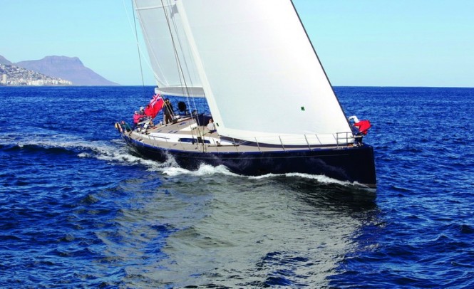 Sailing Yacht Blues the 2nd Southern Wind SW 100 Raised Saloon
