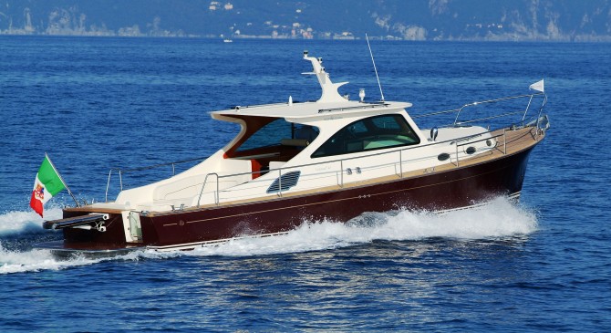 The Lobster 43 yacht