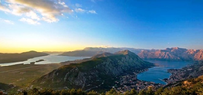 View of Montenegro from above