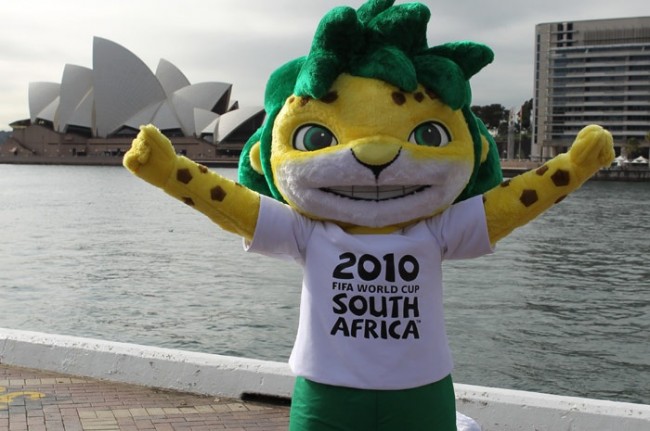 Walcon Marine’s floating football pitch for World Cup in Sydney Harbour, Australia.