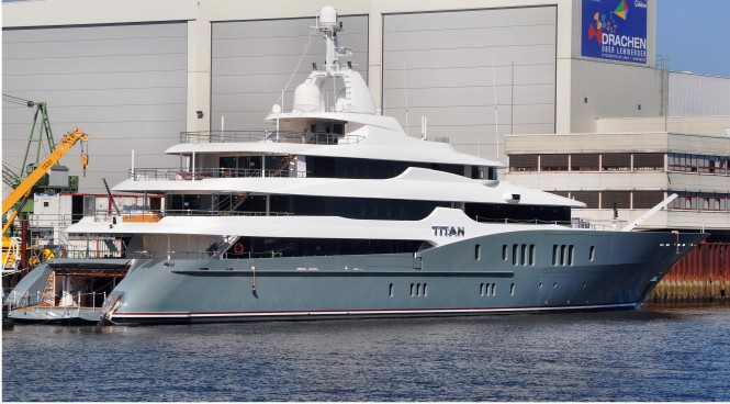 The 78m Motor Yacht TITAN 2010 by Abeking & Rasmussen in Germany