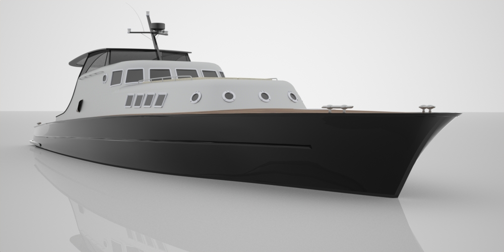 Yacht Nihto - Image courtesy of 2pixel studio