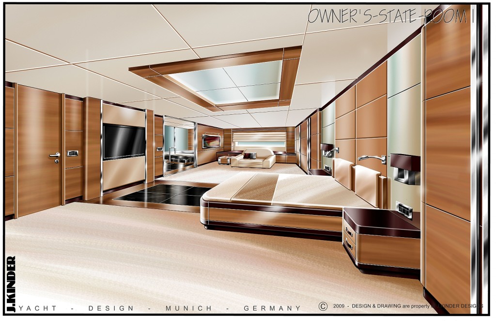 Owners Suite - Motor Yacht Tatiana - Bilgin Yachts