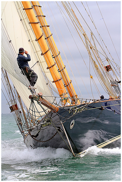 yacht MARIETTE - photo by Chris Boynton