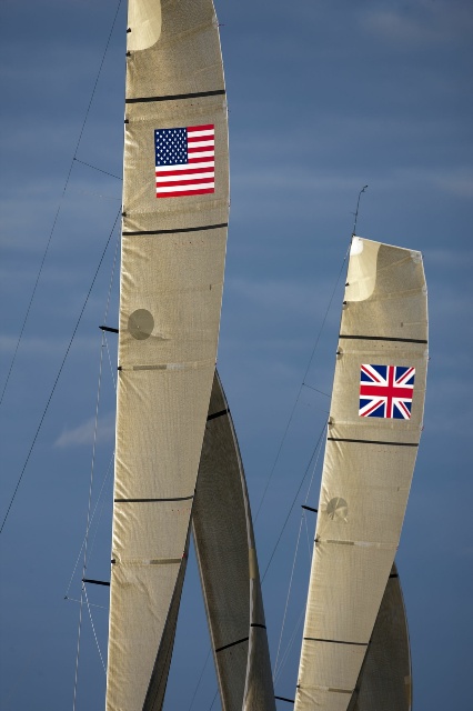 The 1851 Cup: 4 to 1 lead for TEAMORIGIN at Cowes