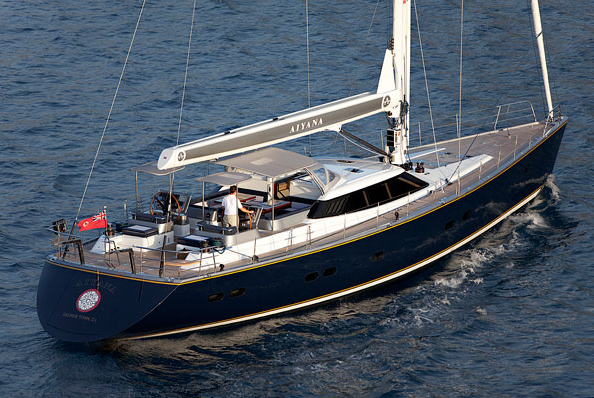 Alia 82LK charter sailing Yacht AIYANA delivered