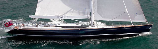 Super Sailing Yacht IMAGINE II (AY40) by Alloy Yachts Sails!