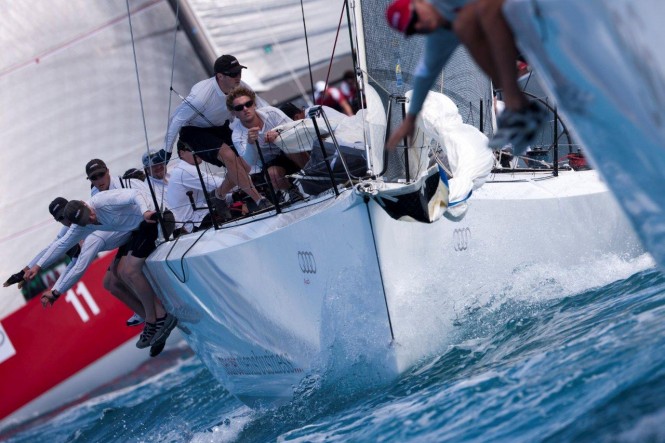 Kiwi yacht Georgia leads the Audi Hamilton Island Race Week