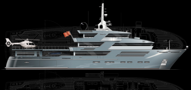 Egg and Dart Designed Motor Yacht RANGER 58