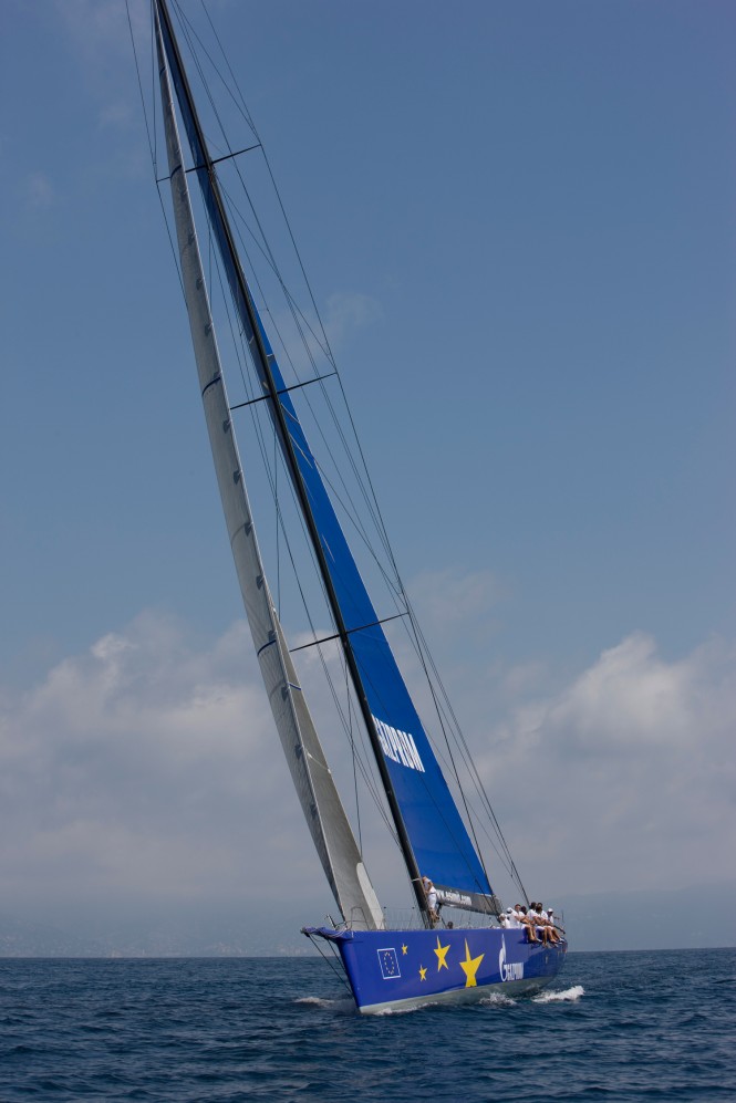 Sailing Yacht Esimit Europa 2 to race from Palermo to Monte Carlo