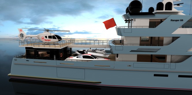 Egg and Dart Design to Display 58 m Explorer Yacht Ranger at Monaco