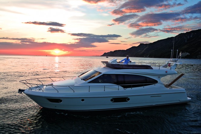 MotorYacht Ferretti 500 and MotorYacht Ferretti 620 at the 50th International Boat Show in Genoa