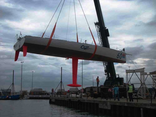 Le Pingouin yacht and Oz yacht ready for Velux 5 Oceans