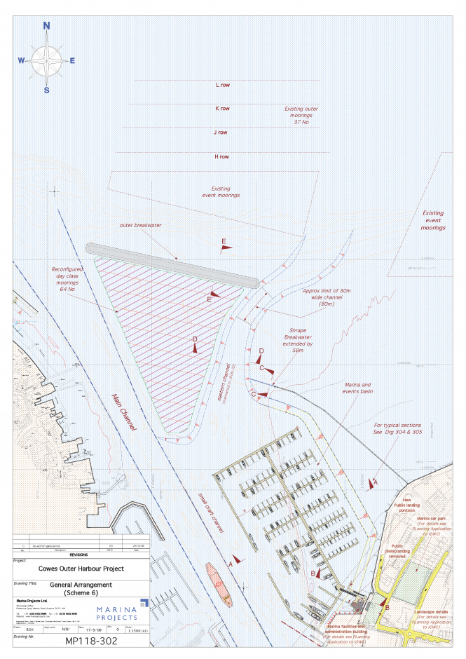 Latest Cowes Outer Harbour Plan Notification