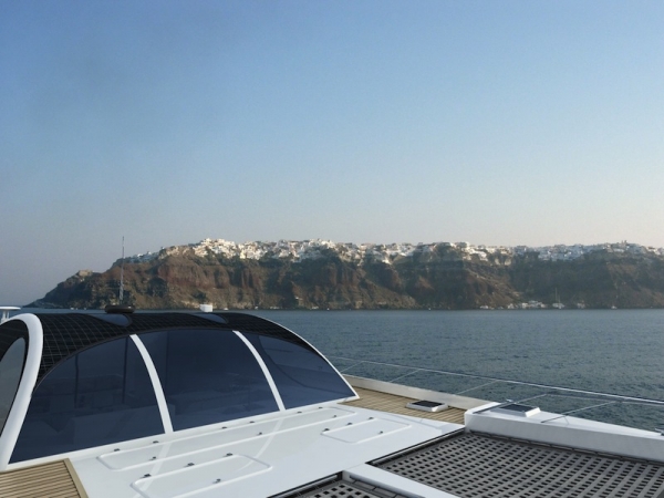 Marvin 50 catamaran - foredeck Marvin 50 catamaran - foredeck