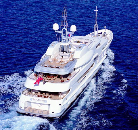 Motor Yacht Solemar at the Monaco Yacht Show 2010