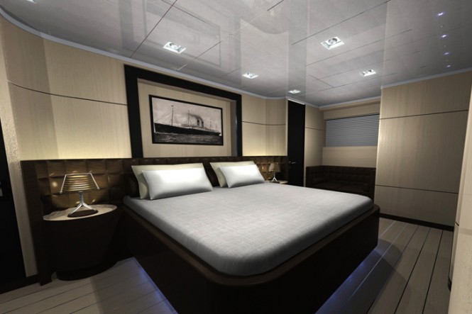 Motor Yacht Unusual 35 - Owners Cabin - Image courtesy of Gian Paolo Nari