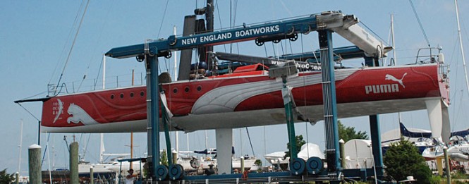 Volvo Ocean Race: Puma Ocean Racing to build Volvo 70 sailing yacht in Newport, RI, USA.