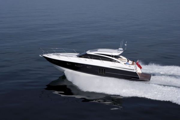 New Princess V52 motor yacht at the Cannes International Boat Show