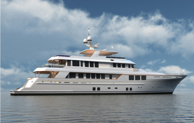 RMK BN80 Yacht Progress at the Monaco Yacht Show