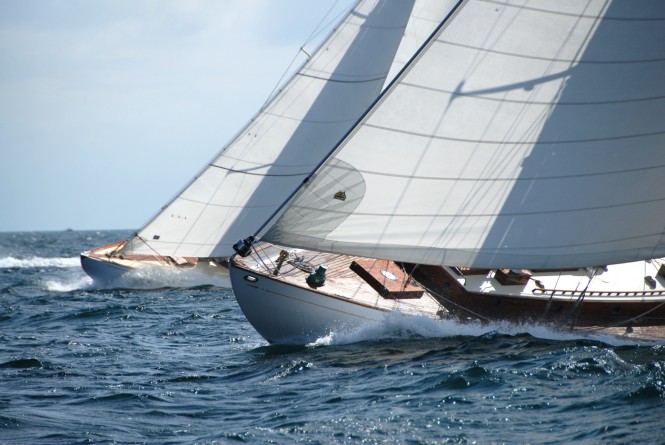 Sailing Yacht Pinuccia and Tomahawk - Image credit to Pendennis