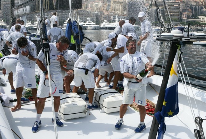 Sailing yacht Esimit Europa 2 breaks Palermo-Monte Carlo record