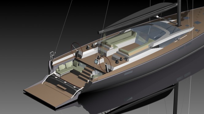 Sailing yacht ICHTUS FUTUNA 70 by Normandy Yachts 