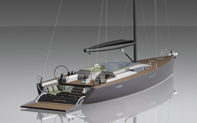 Sailing yacht FUTUNA 70 by Normandy Yachts (3) Sailing yacht FUTUNA 70 Exterior - Normandy Yachts
