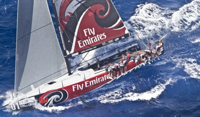 Emirates Team New Zealand win the Caja Mediterráneo Region of Murcia Trophy