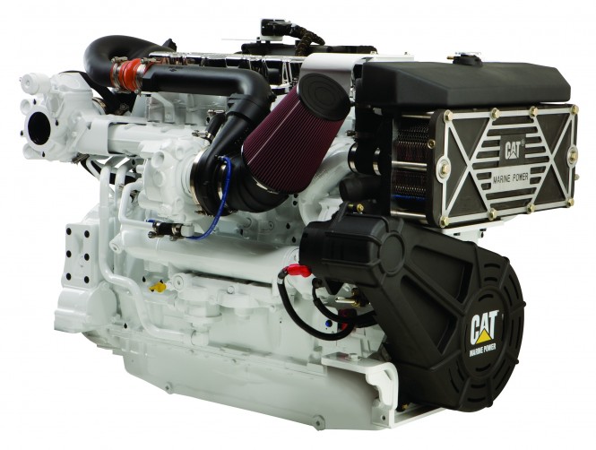 Caterpillar 930 mhp Rating for Cat® C18 ACERT Marine Diesel Engine