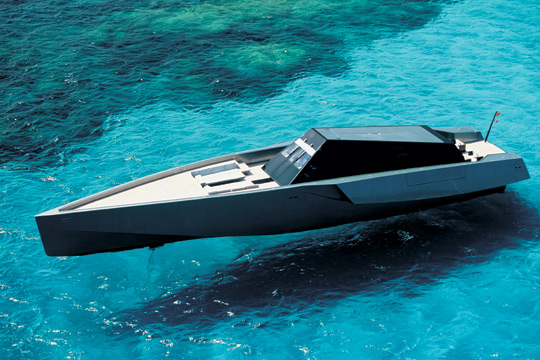 Superyacht Wally 118 Car Concept