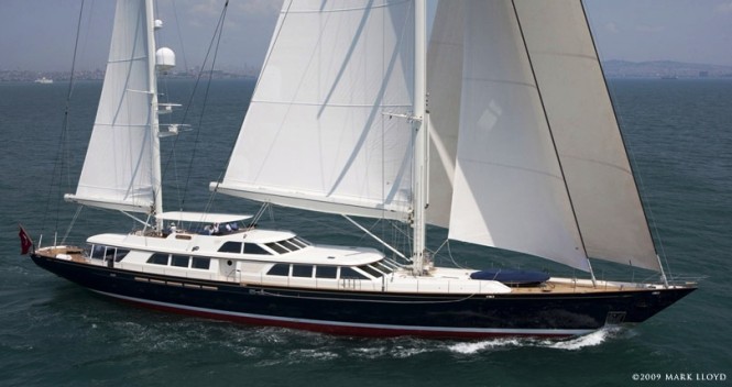 RMK Marine Present Sailing Yacht Nazenin V at Monaco Yacht Show 2010