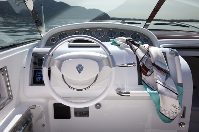 Aquariva Gucci boat - Impecable details