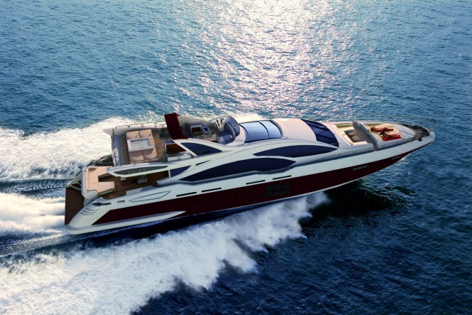 Azimut Grande Yacht Collection at the Monaco Yacht Show 2010