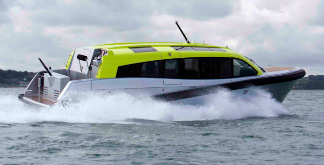 BMT Nigel Gee’s 13m SOLAS superyacht lifeboat tenders.