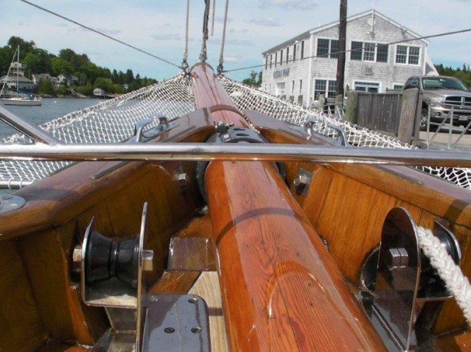 Sailing Yacht Belle Aventure winner of Professionally Restored Sailboat Category