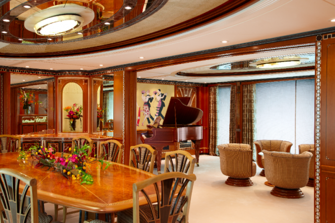 Feadship Super Yacht Lady Christine - Dining Room