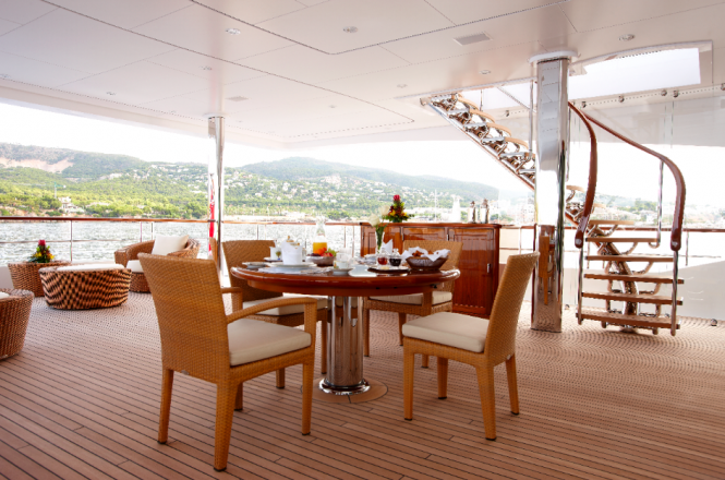 Feadship Super Yacht Lady Christine - Owners Deck