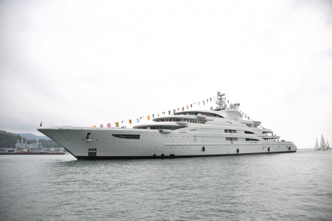 Fincantieri launch Mega Yacht Serene