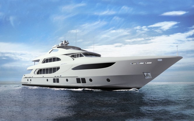 Majesty 135 superyacht sold by Gulf Craft at Monaco yacht Show