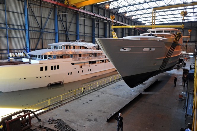 Project Sunbeam at the ICON Yachts Refit Facility
